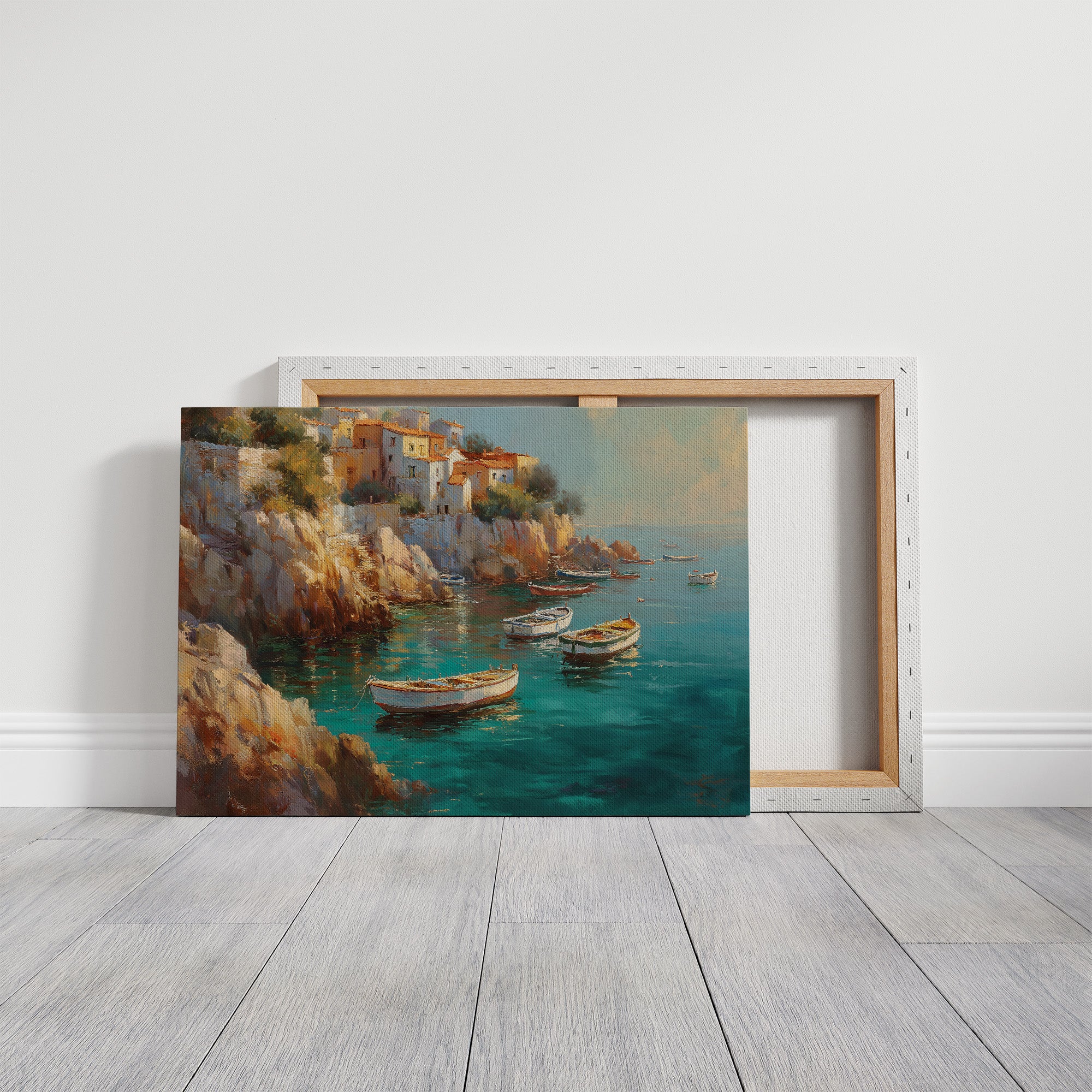 Cliffside Village Meets Azure Waters