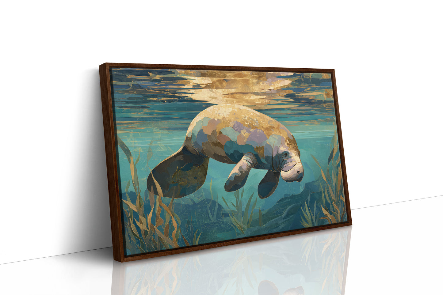 Gentle Giant In Turquoise Waters