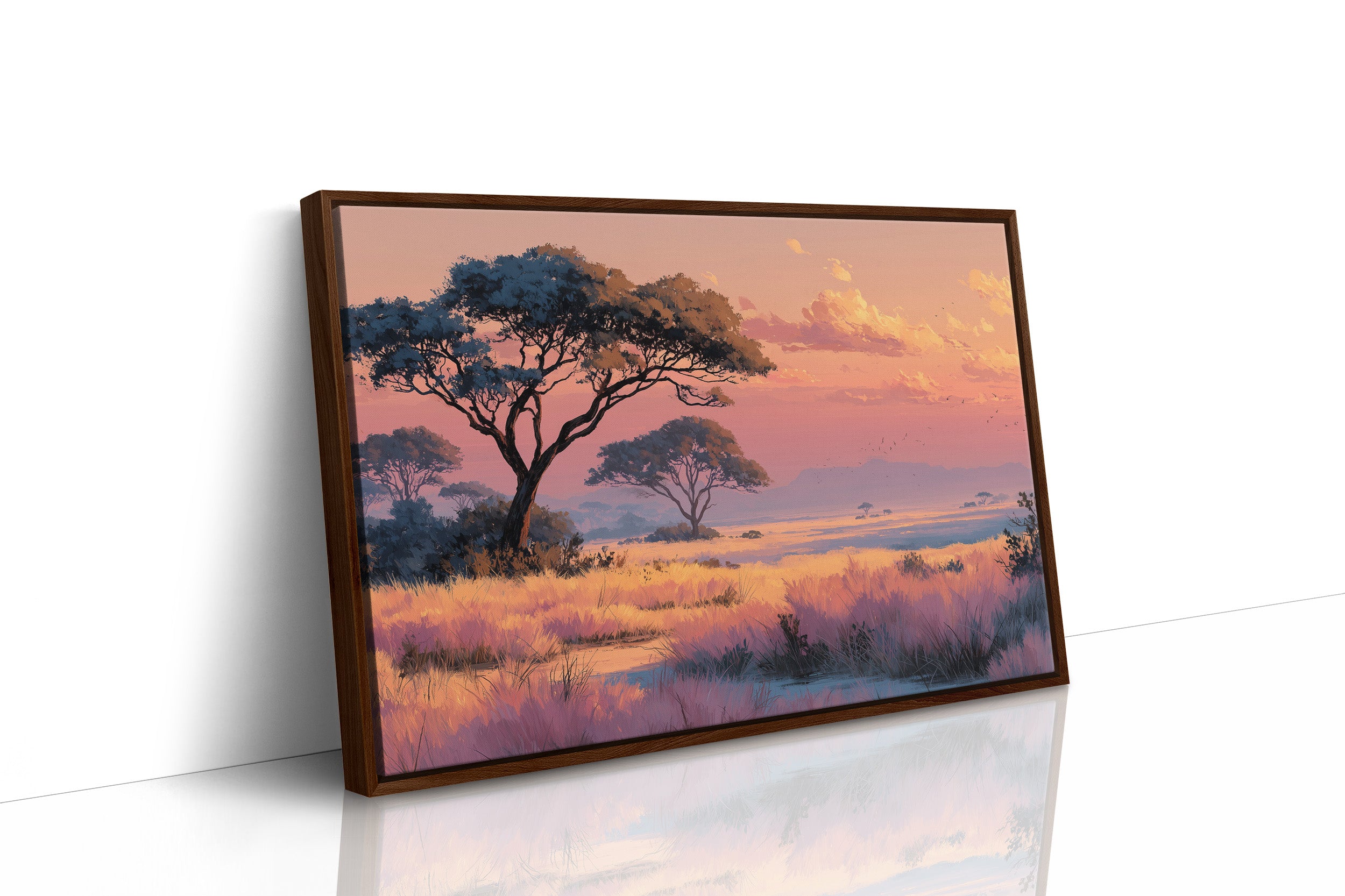 Savanna at Golden Dusk