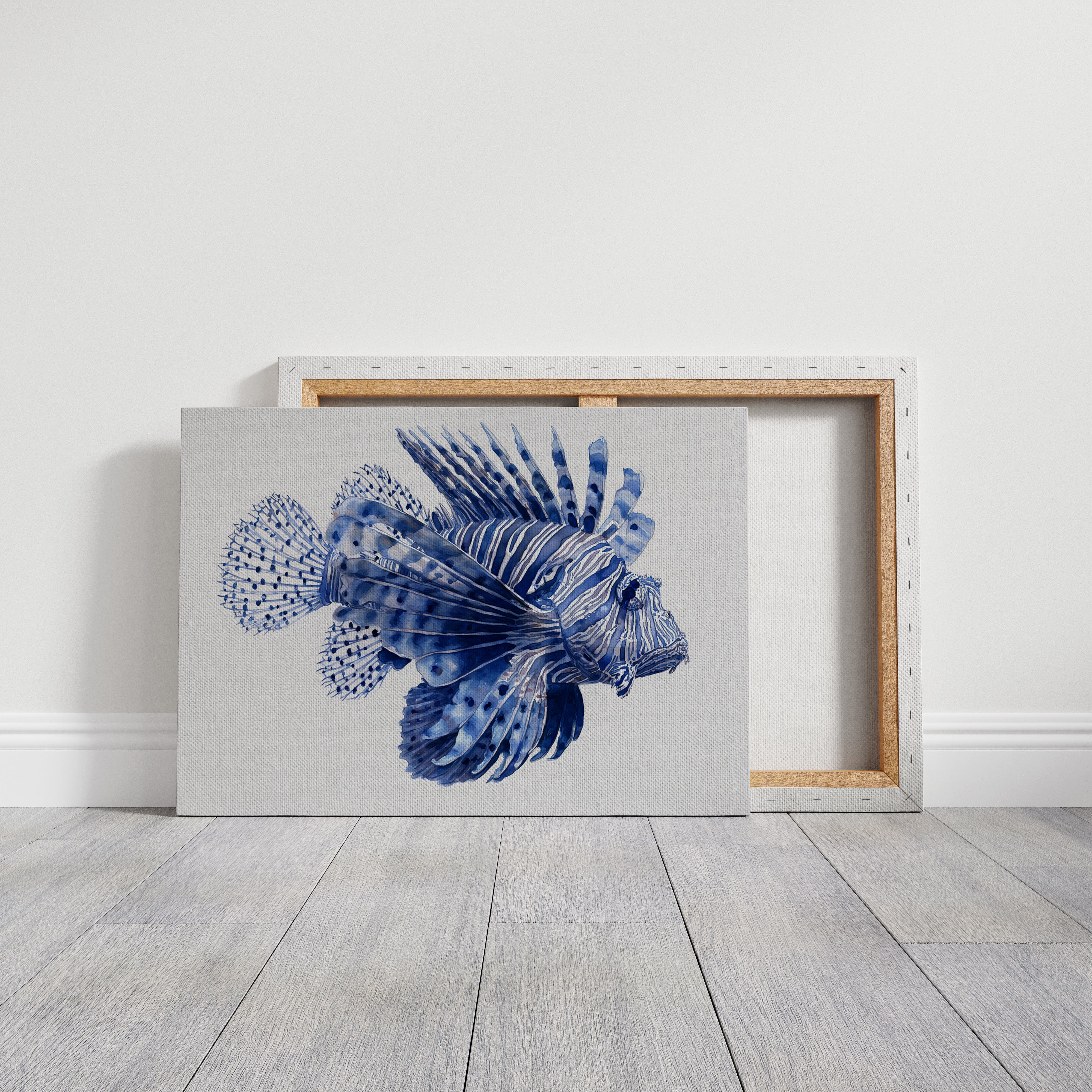 Ocean's Warrior In Indigo Dance