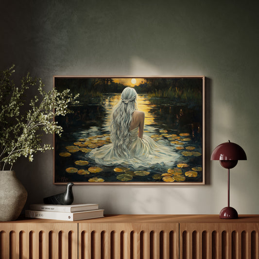 Moonlit Waters Dance With Gold
