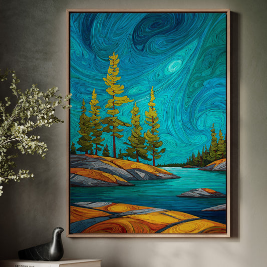 Where Gold Meets Aquamarine