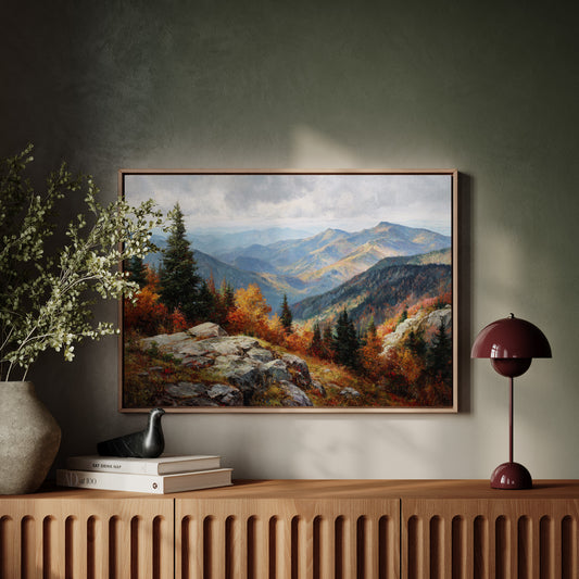Autumn Peaks Paint Mountain Stories