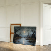 Moonlit Reflections on Forgotten Lands