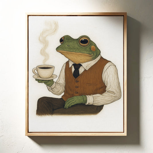 Gentleman Frog – Caffeinated & Classy