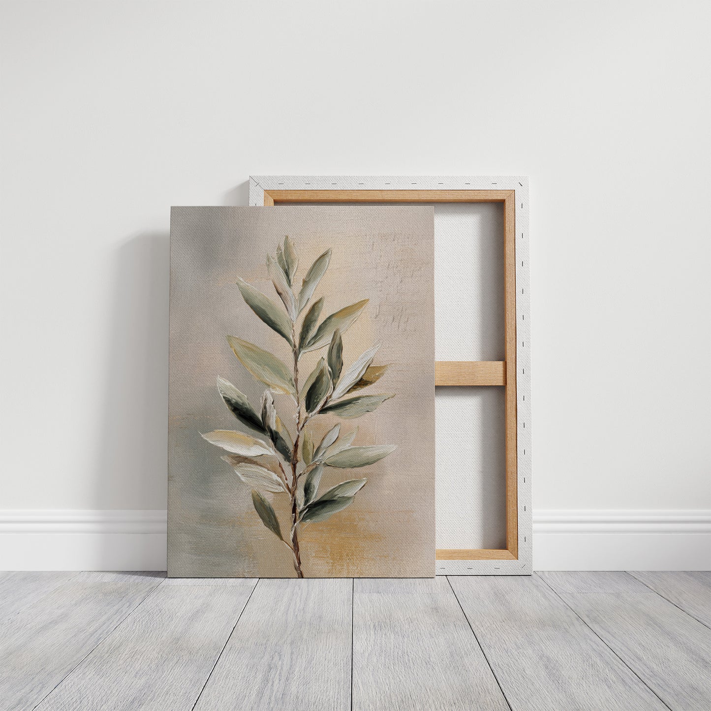 Sage Leaves In Golden Light