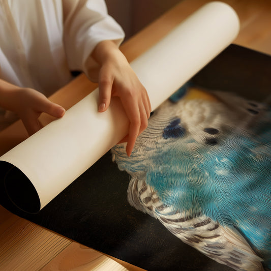 Royal Plumage In Midnight Court