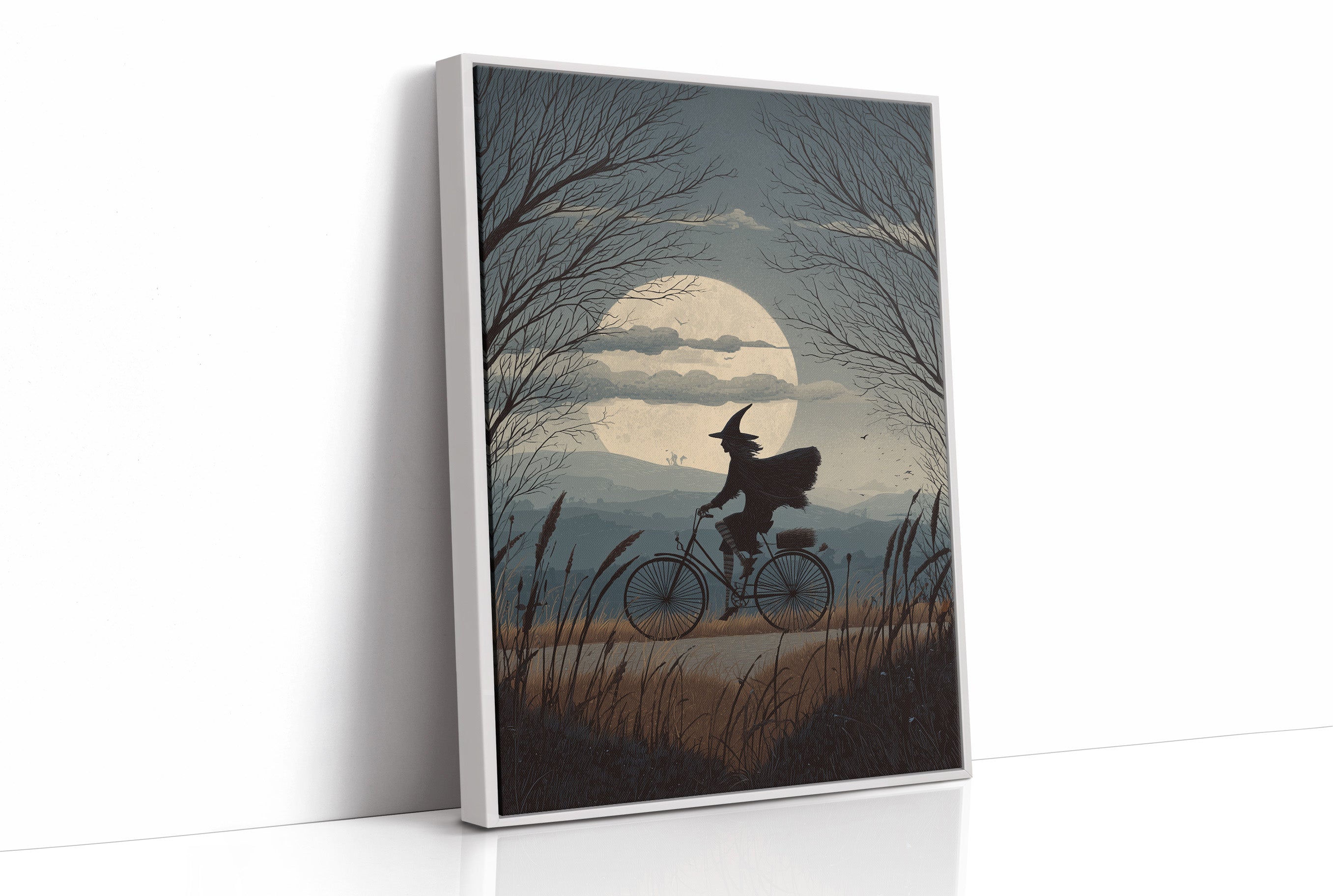 Midnight Cyclist's Mystical Journey