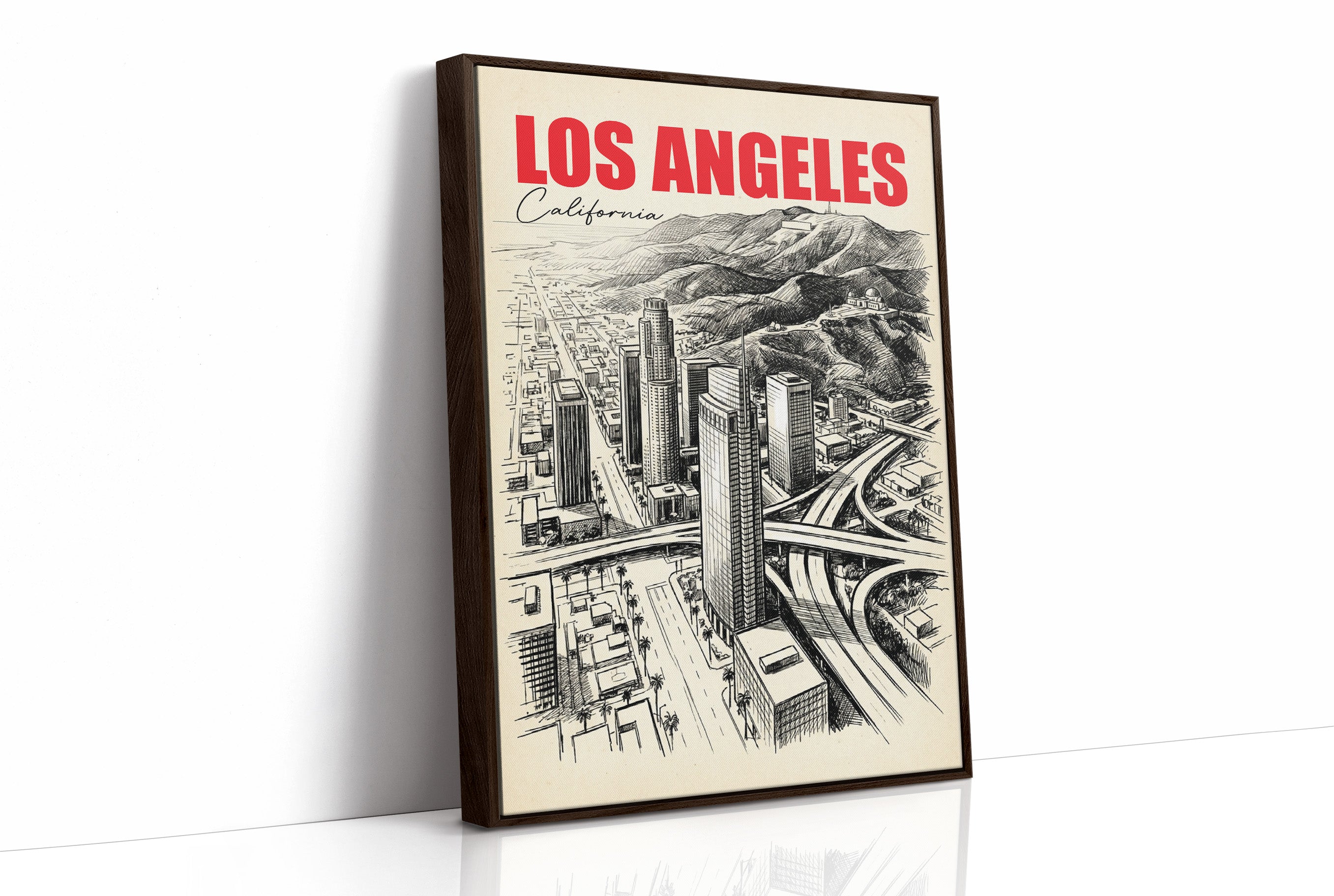 Los Angeles in Red Ink