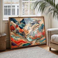 Mountain Rivers Paint Their Stories