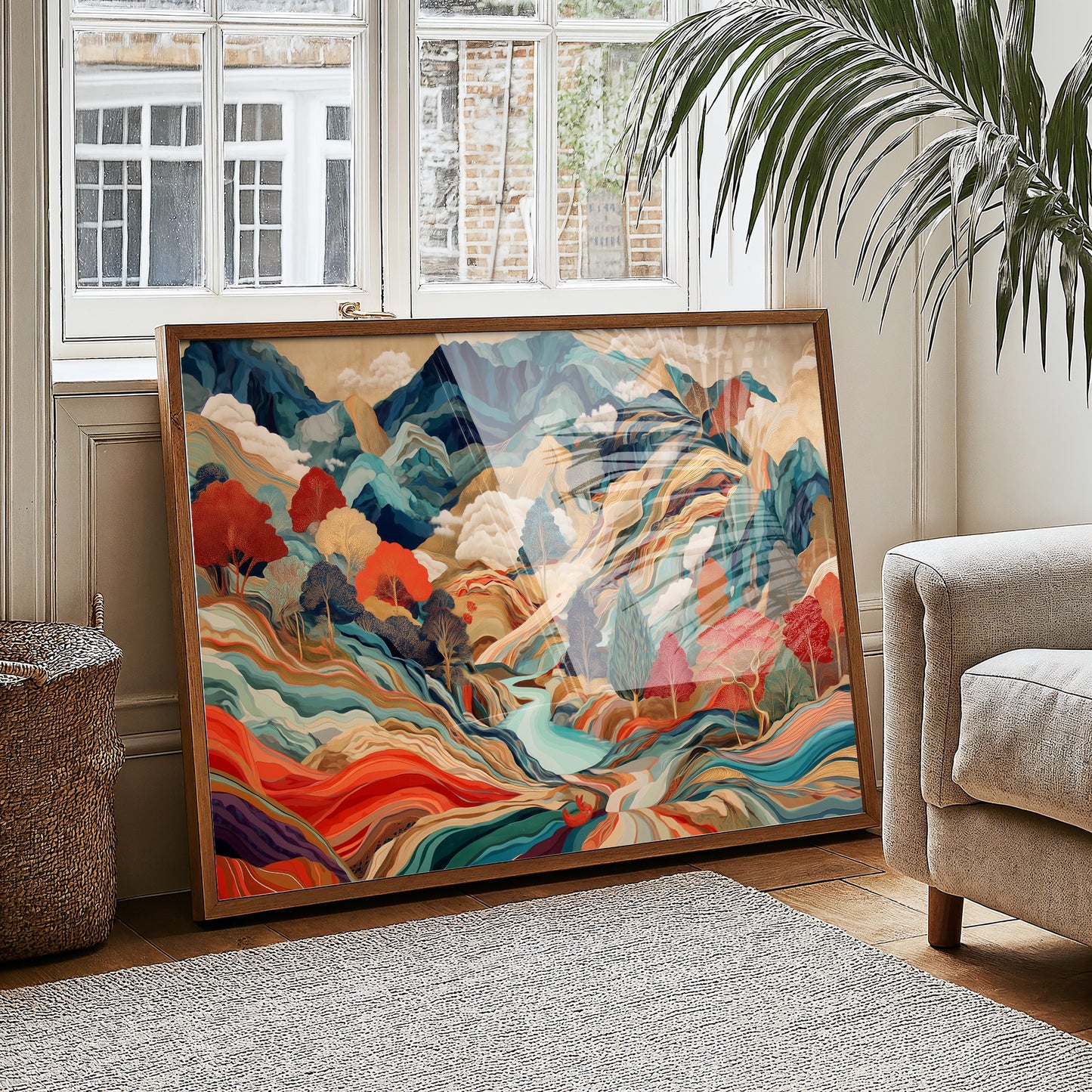 Mountain Rivers Paint Their Stories