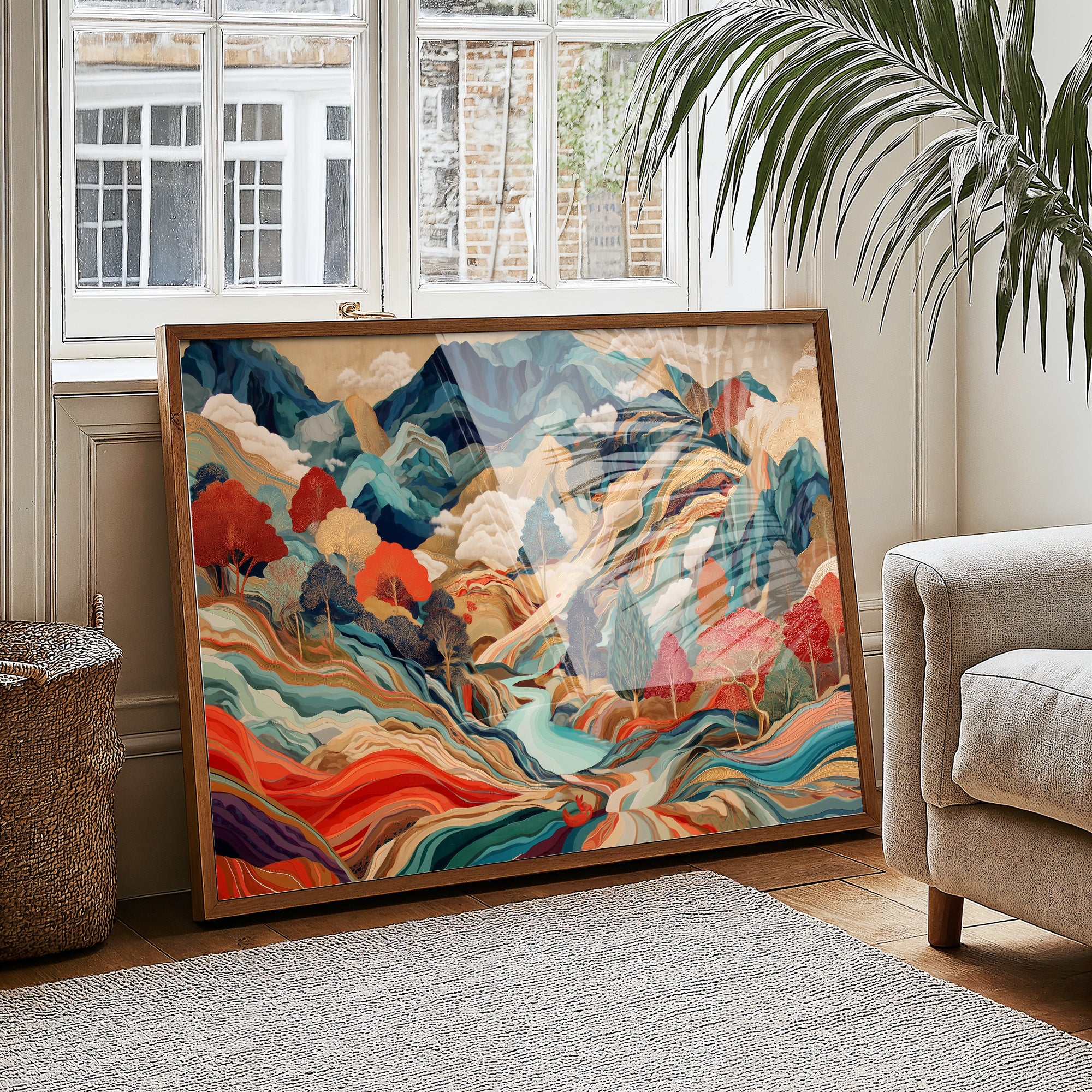 Mountain Rivers Paint Their Stories