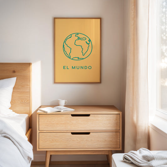 Earth Draws Her Simple Story