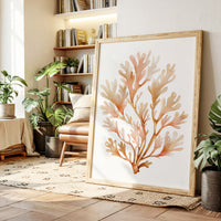 Underwater Symphony in Coral Hues