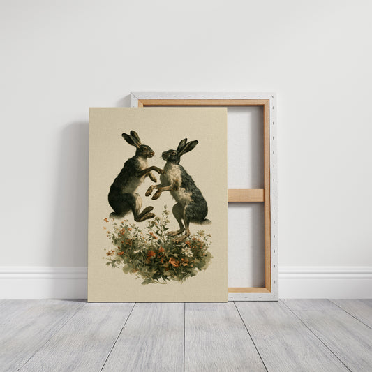 Hares in Bloom