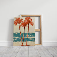 Coral Palms, All in on Red
