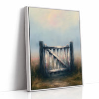 The Old Farm Gate at Dawn