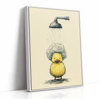 Duckling's Shower Cap Situation