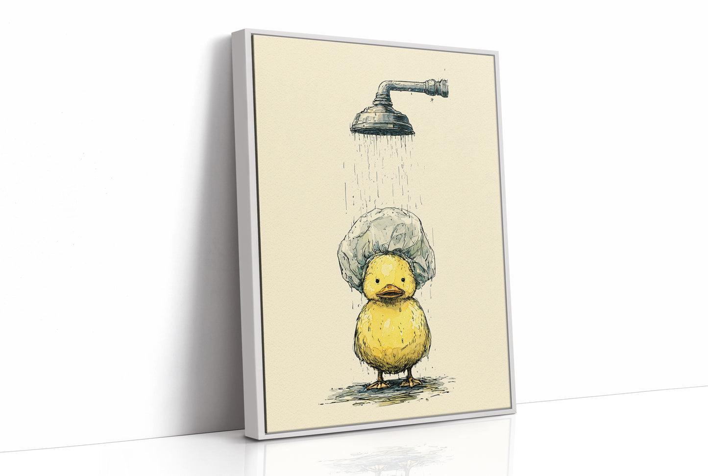 Duckling's Shower Cap Situation