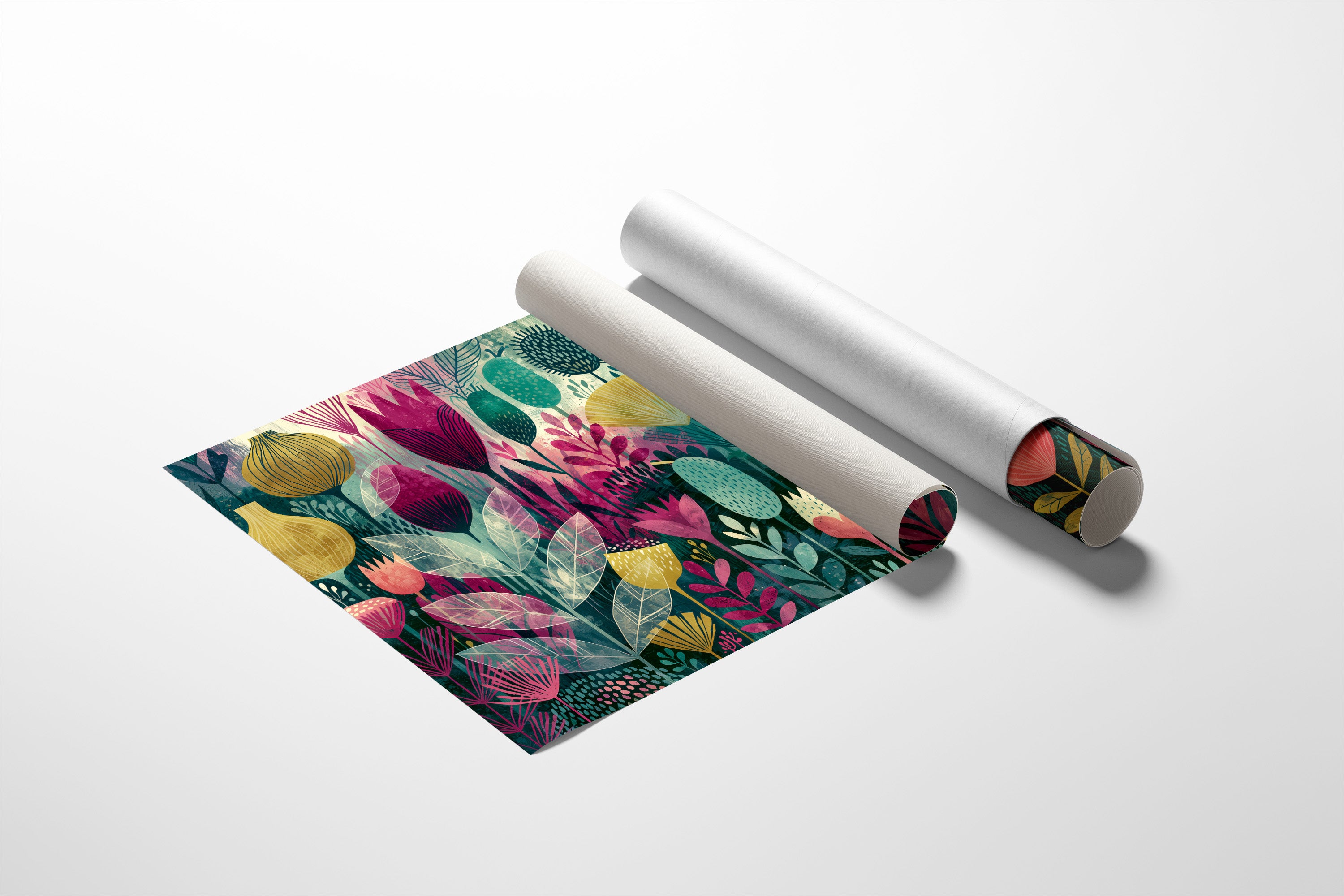 Whimsical Garden, Jewel Tones