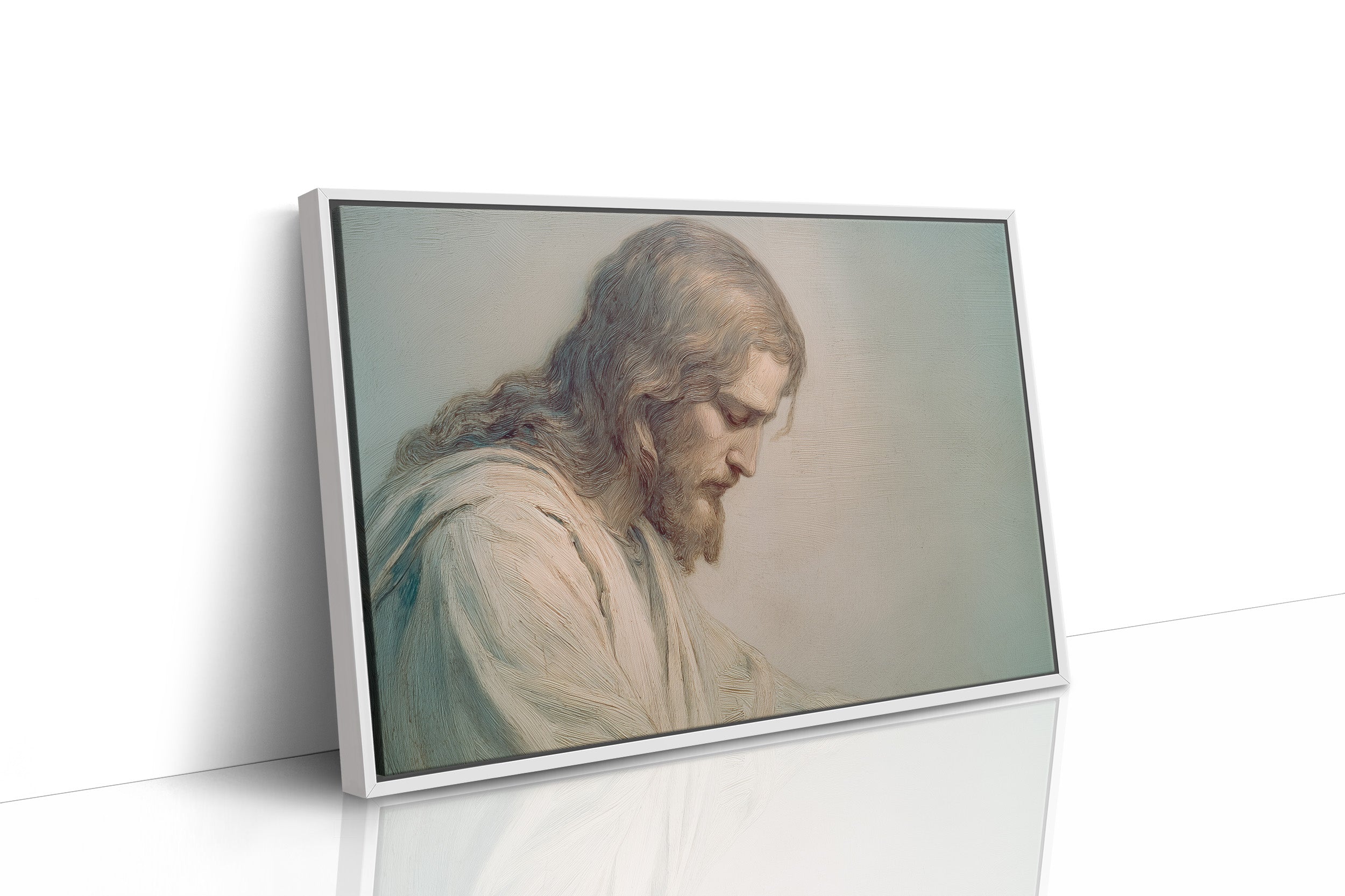 Quiet Portrait Among Beloved Pages