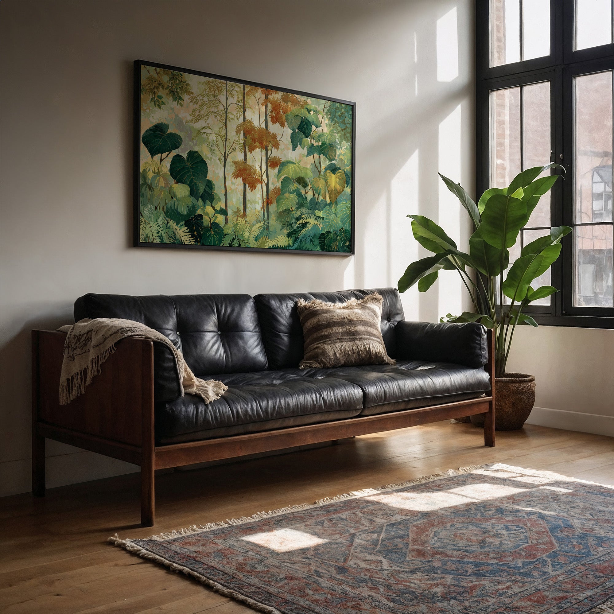 Sunlit Jungle Dances At Dawn