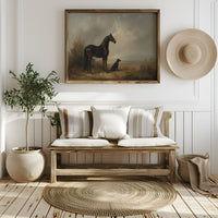 Noble Steed Shares Dawn With Friend