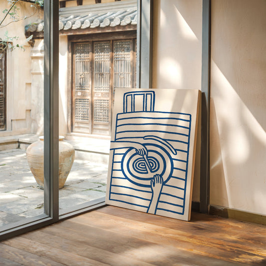 Blue Lines Share Kitchen Stories