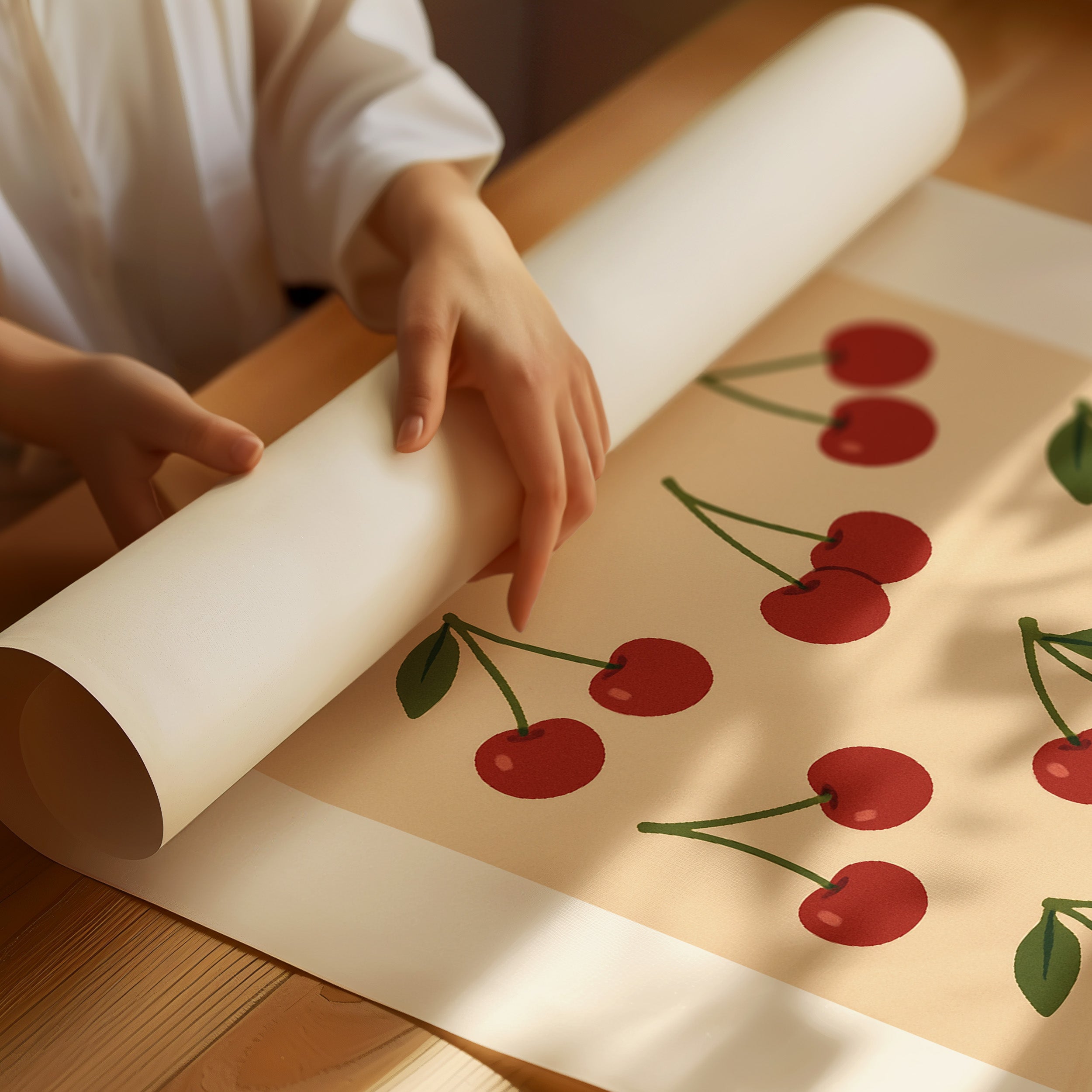 Summer Cherries Spell Sweet Peace