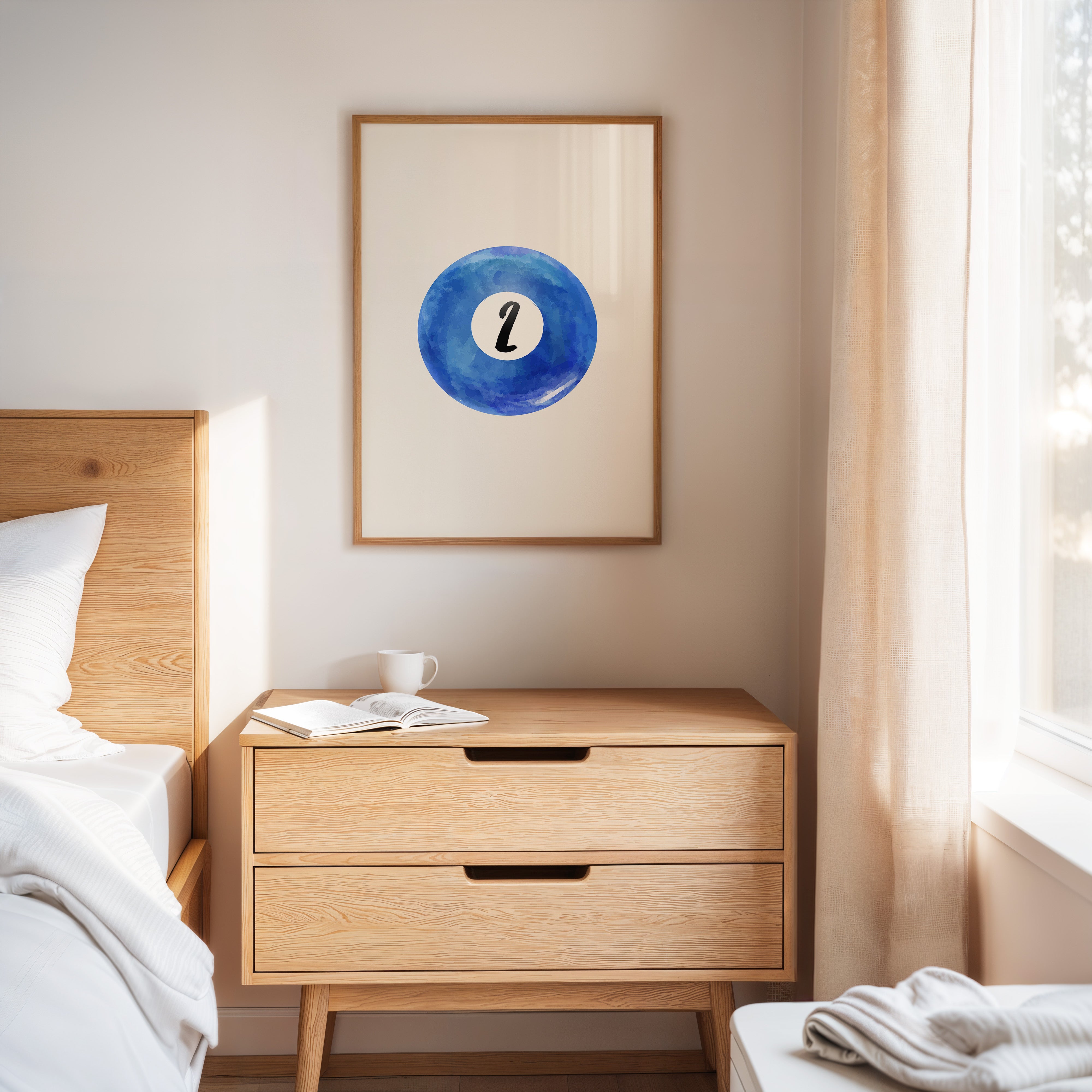 Two Ball Dances In Azure Light