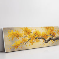 Golden Branch in Autumn Light