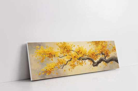Golden Branch in Autumn Light