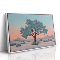 Turquoise Sentinel Guards Desert Dawn