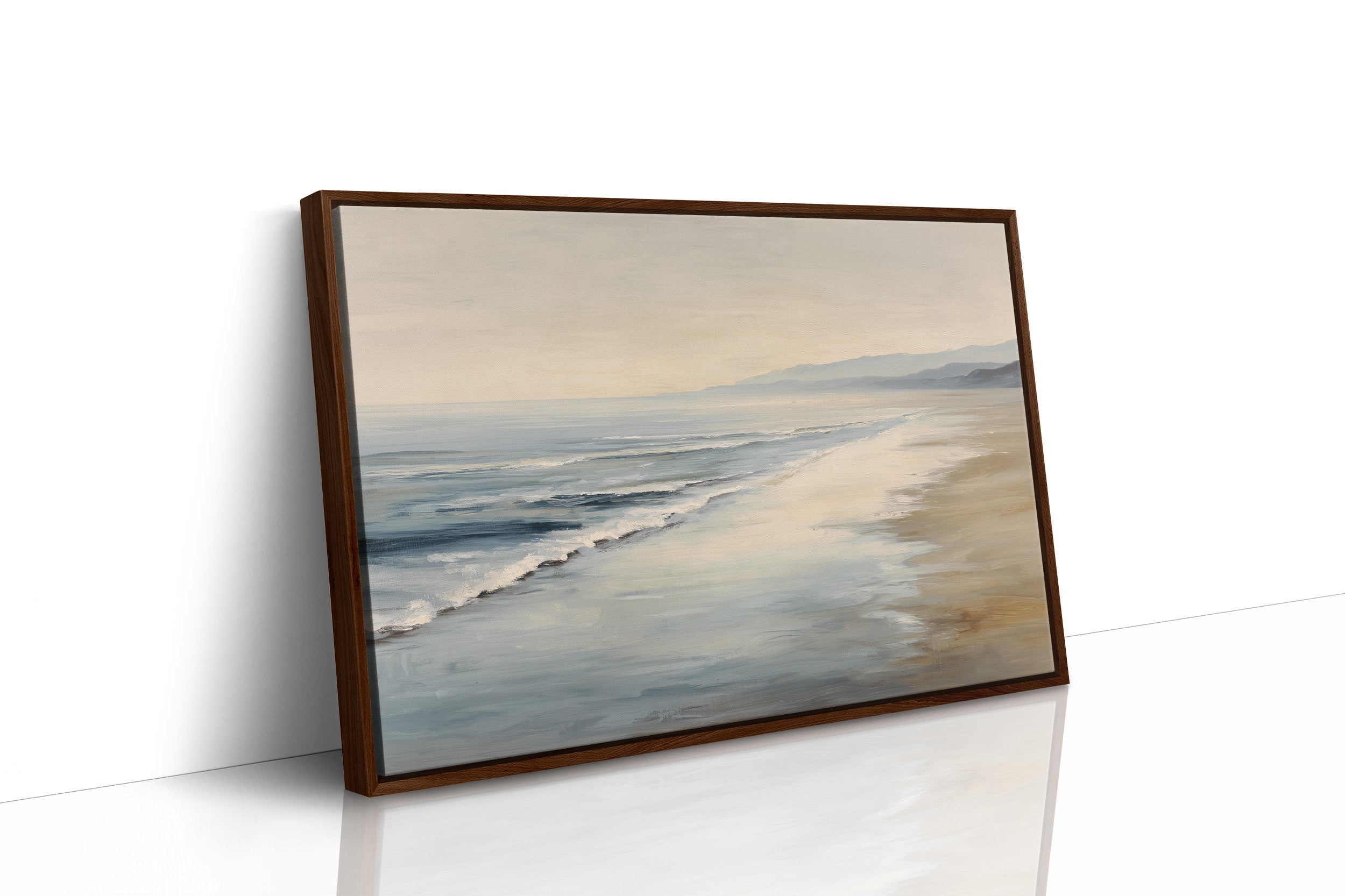 Dawn Breaks Along Silent Shores