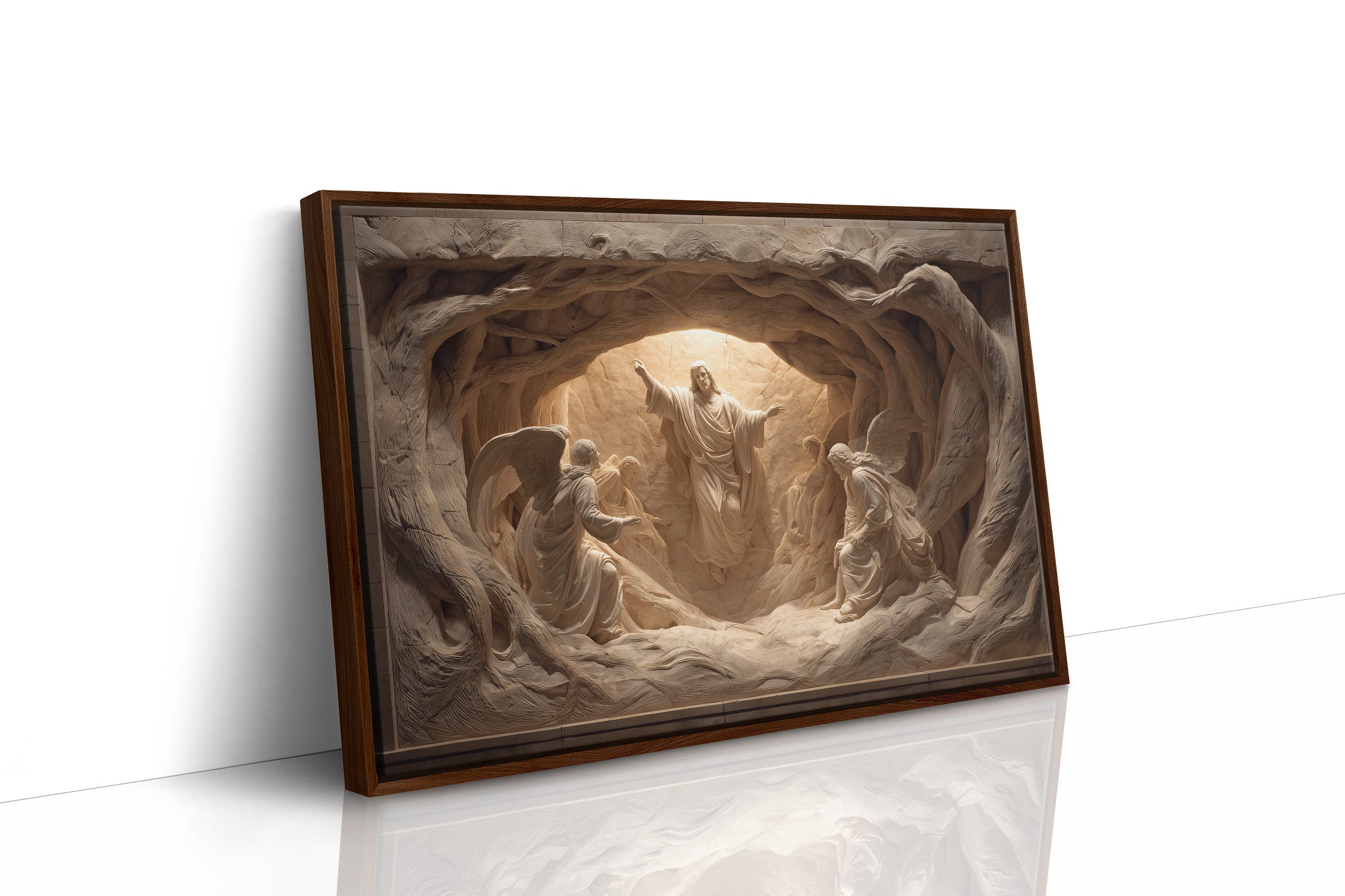 Light Emerges From Stone Depths