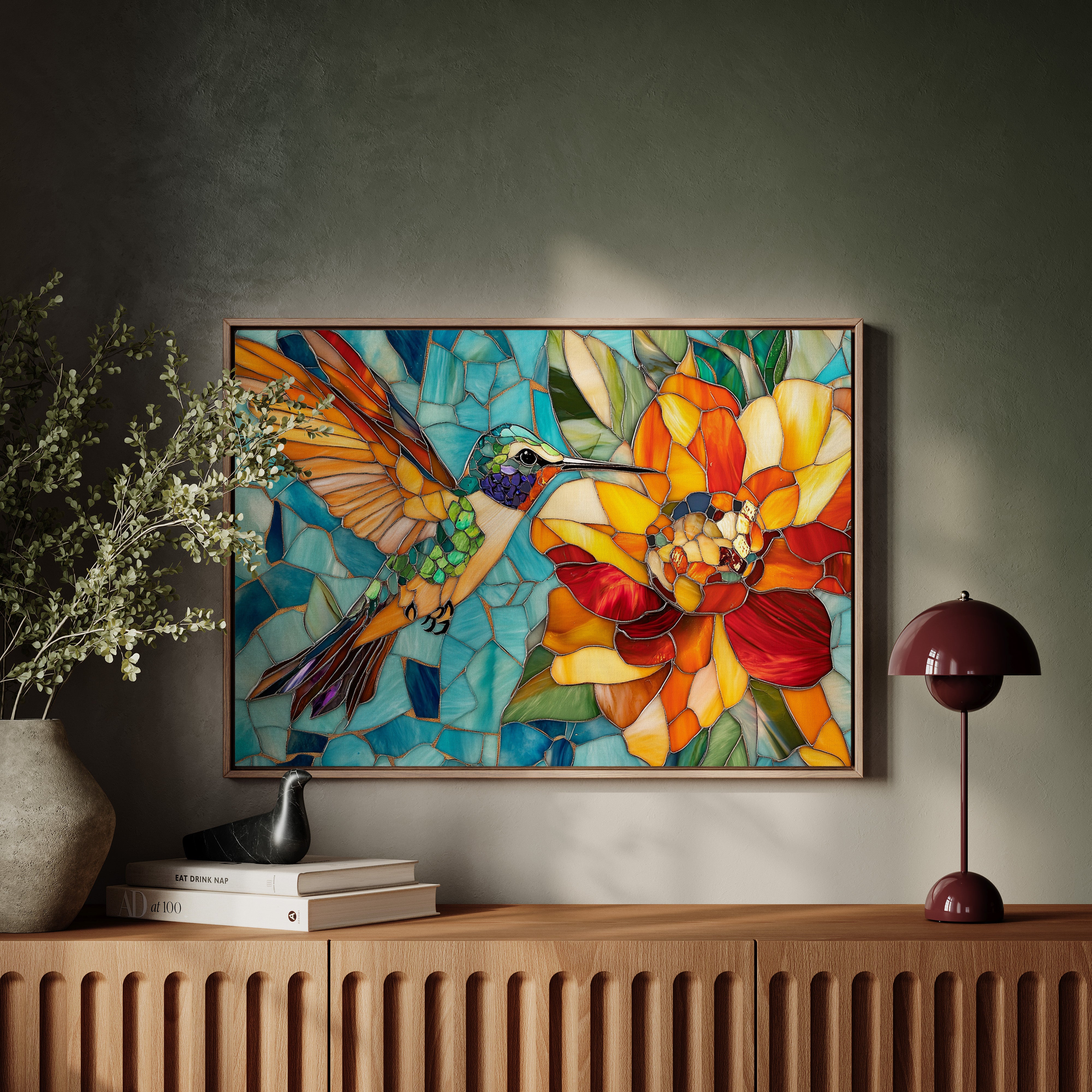 Stained Glass Garden Takes Flight