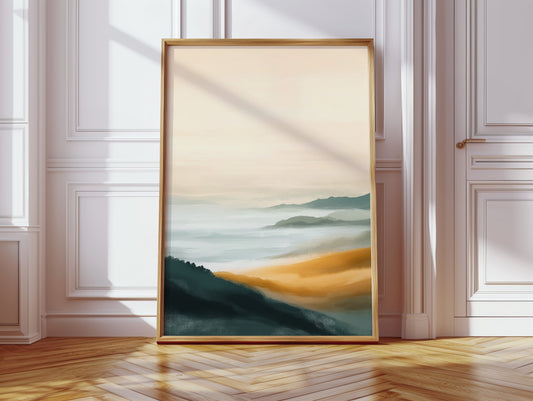 Morning Light Over the Valley