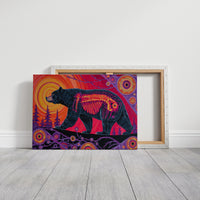 Spirit Bear's Inner Fire Glows