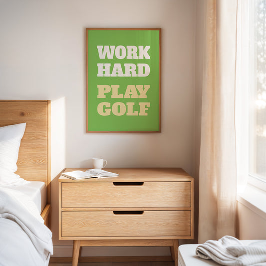 Life Balances On Green Fairways