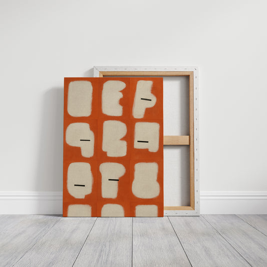 Minimal Shapes on Burnt Orange Grid