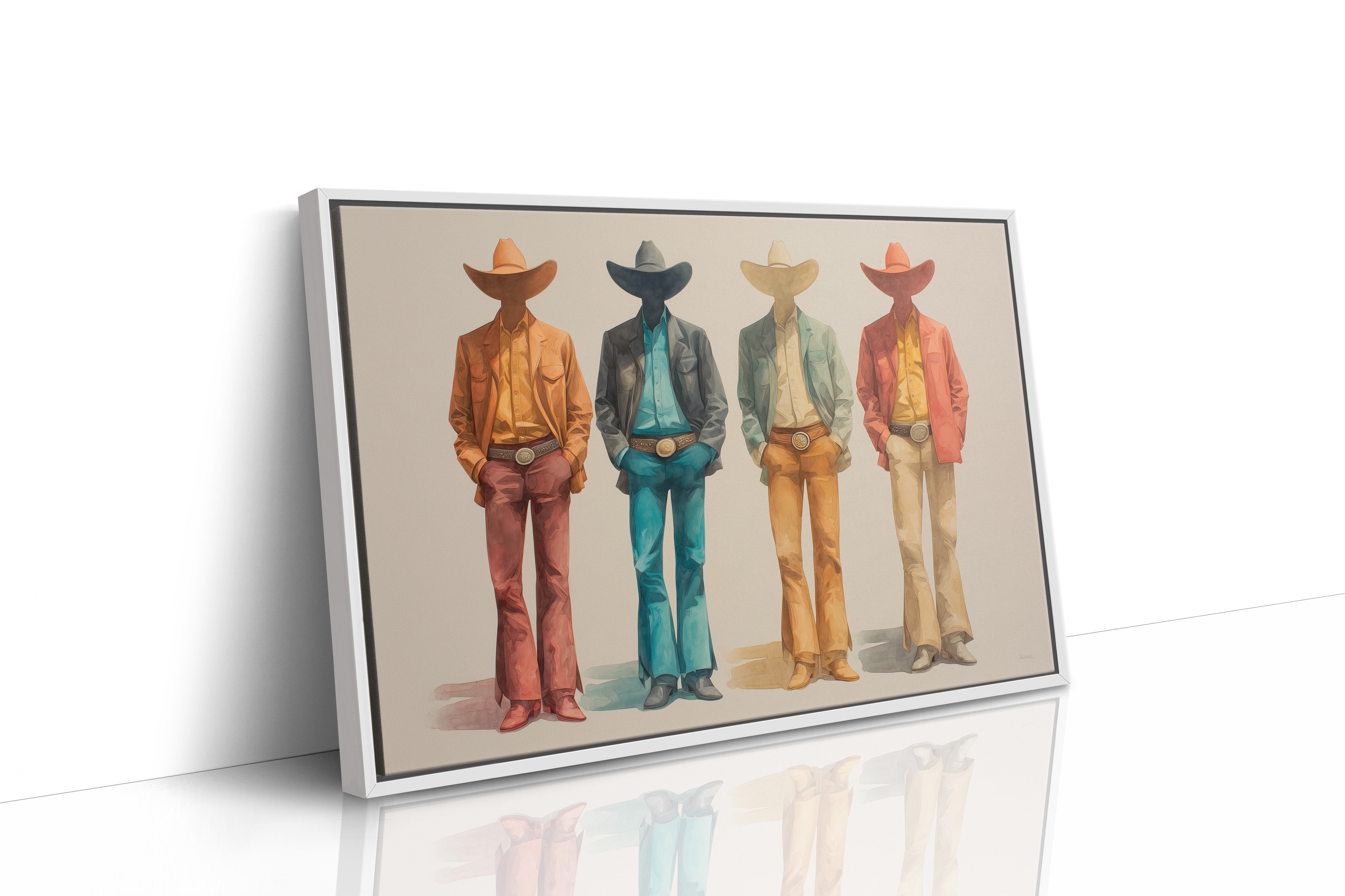Chromatic Cowboys: Identity Through Absence