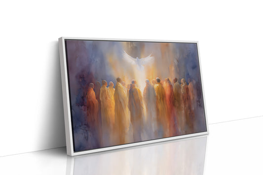 Light Ascends Through Gathered Souls