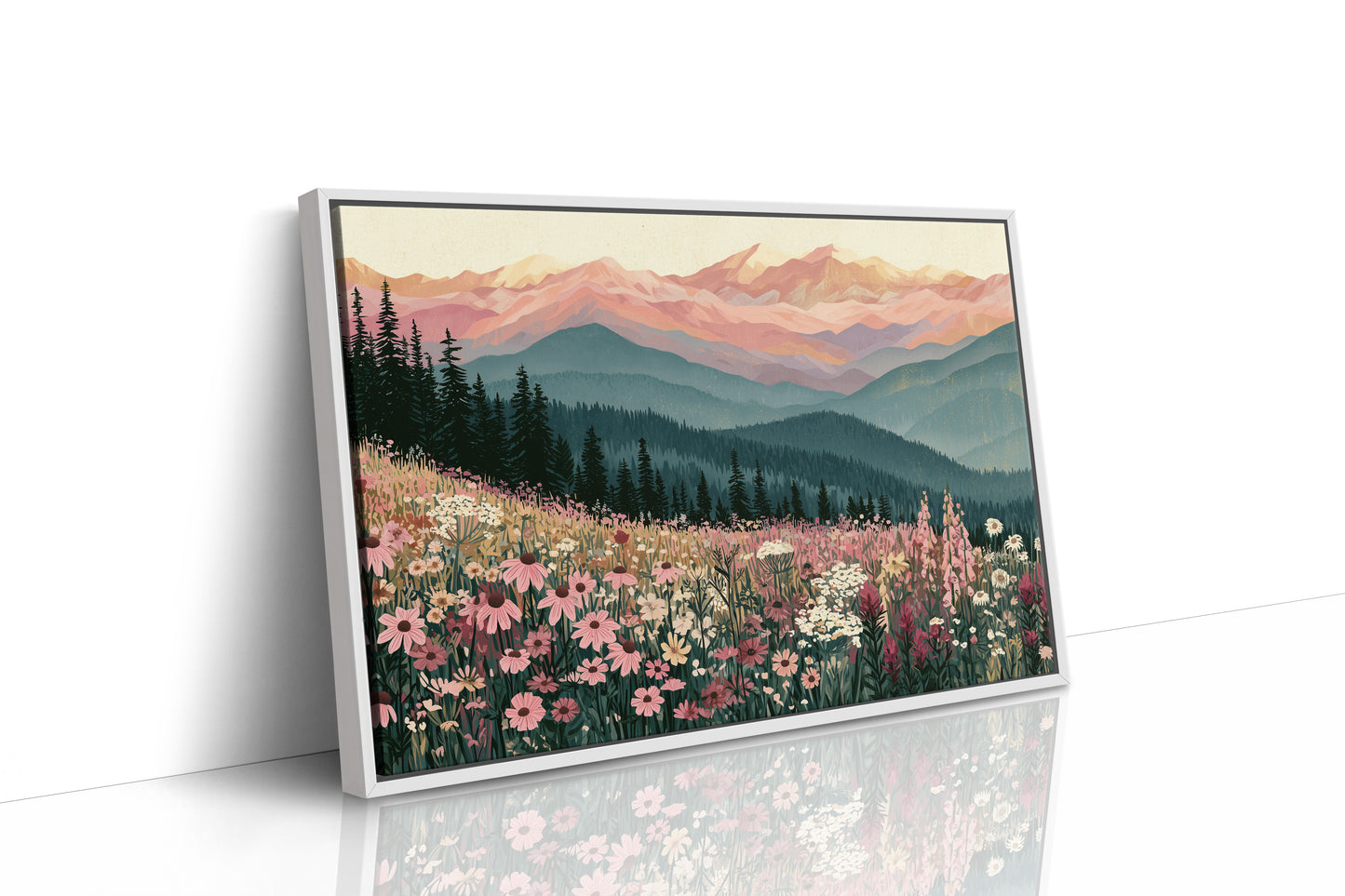 Coneflower Meadow Sunset