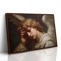 Classical Art Among Quiet Shelves