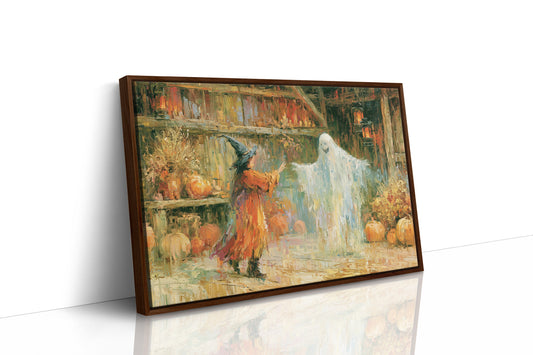 A Ghostly Greeting at Harvest
