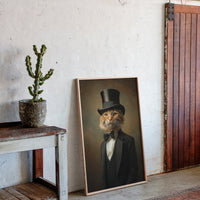 The Dapper Feline Connoisseur