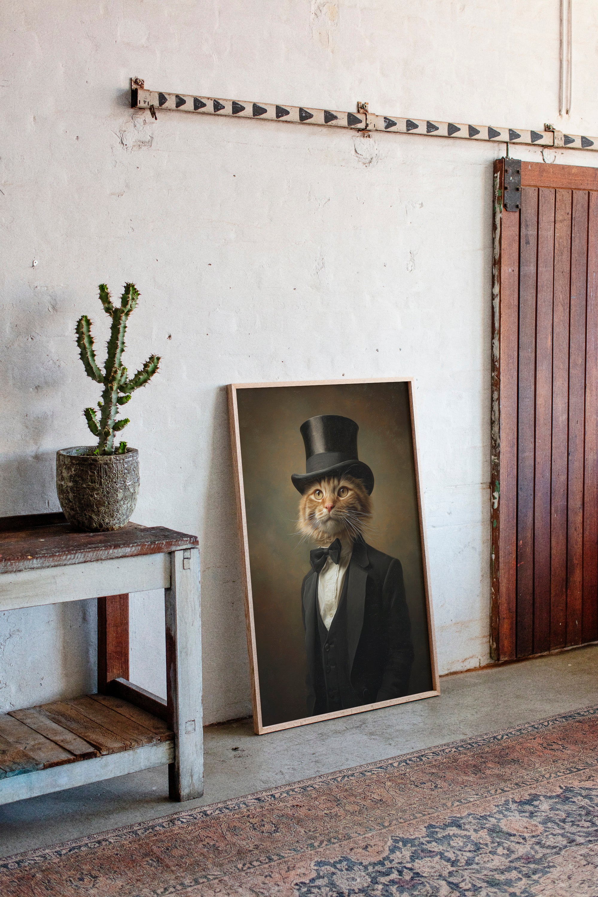 The Dapper Feline Connoisseur