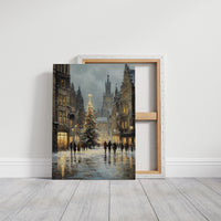 Snow Falls On Cathedral Square