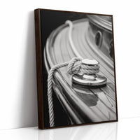 Nautical Whispers in Monochrome