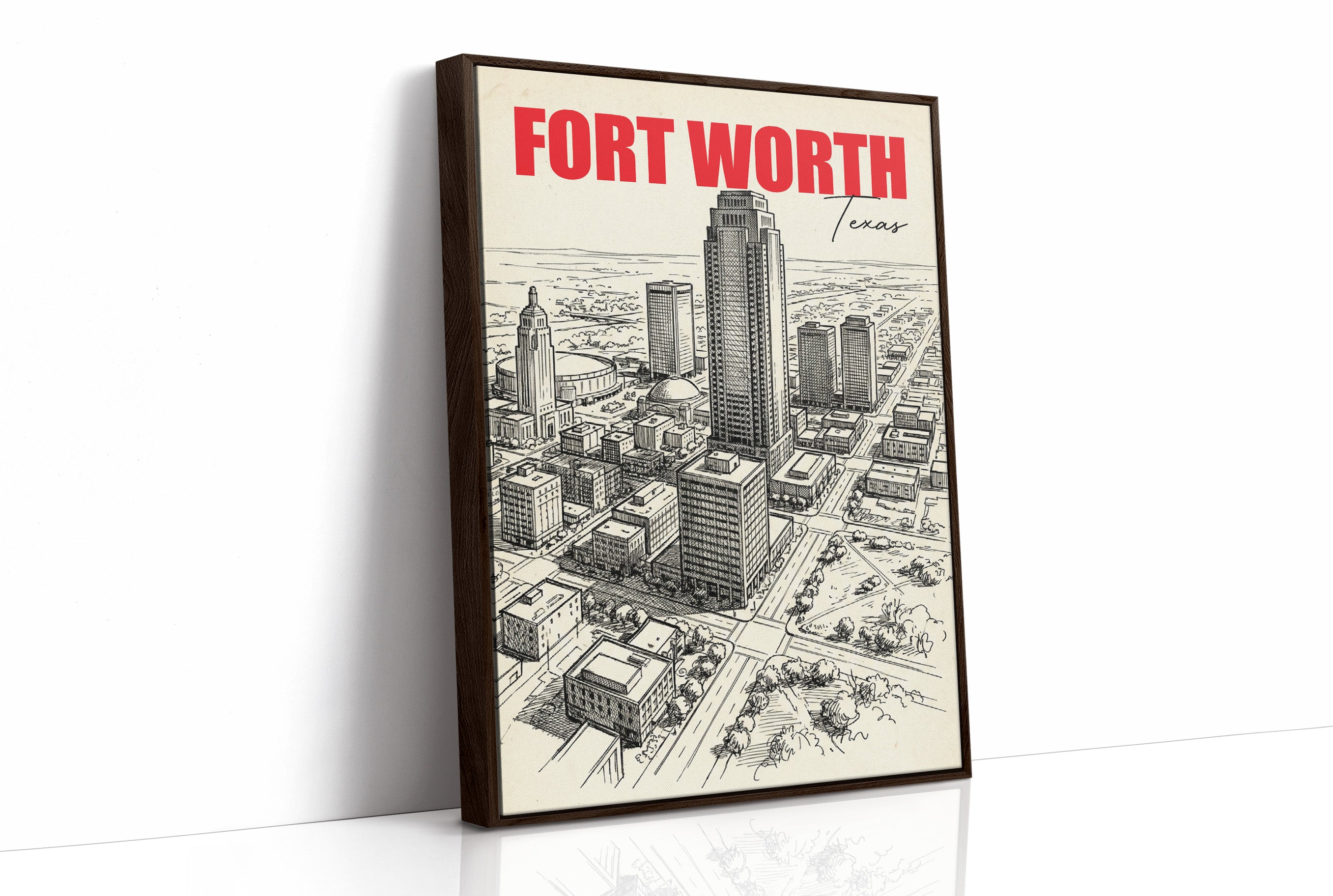 Fort Worth in Red Ink